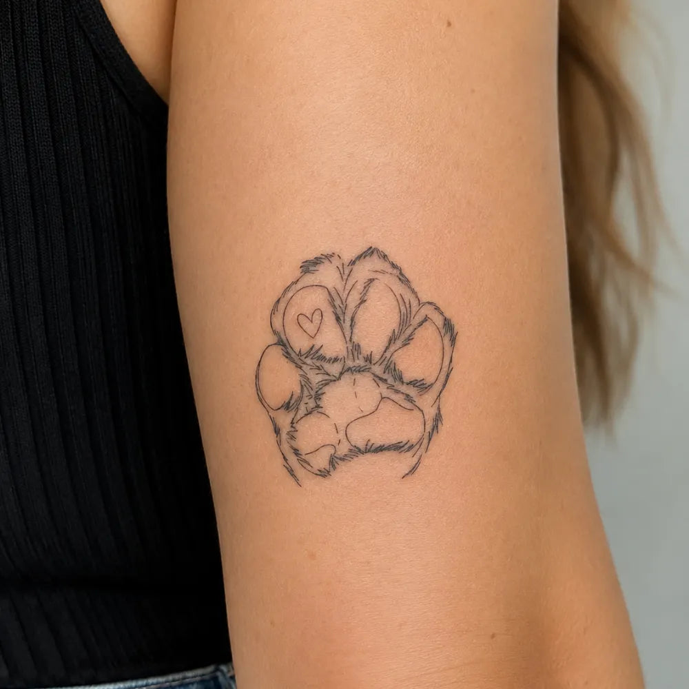 Heart Paw