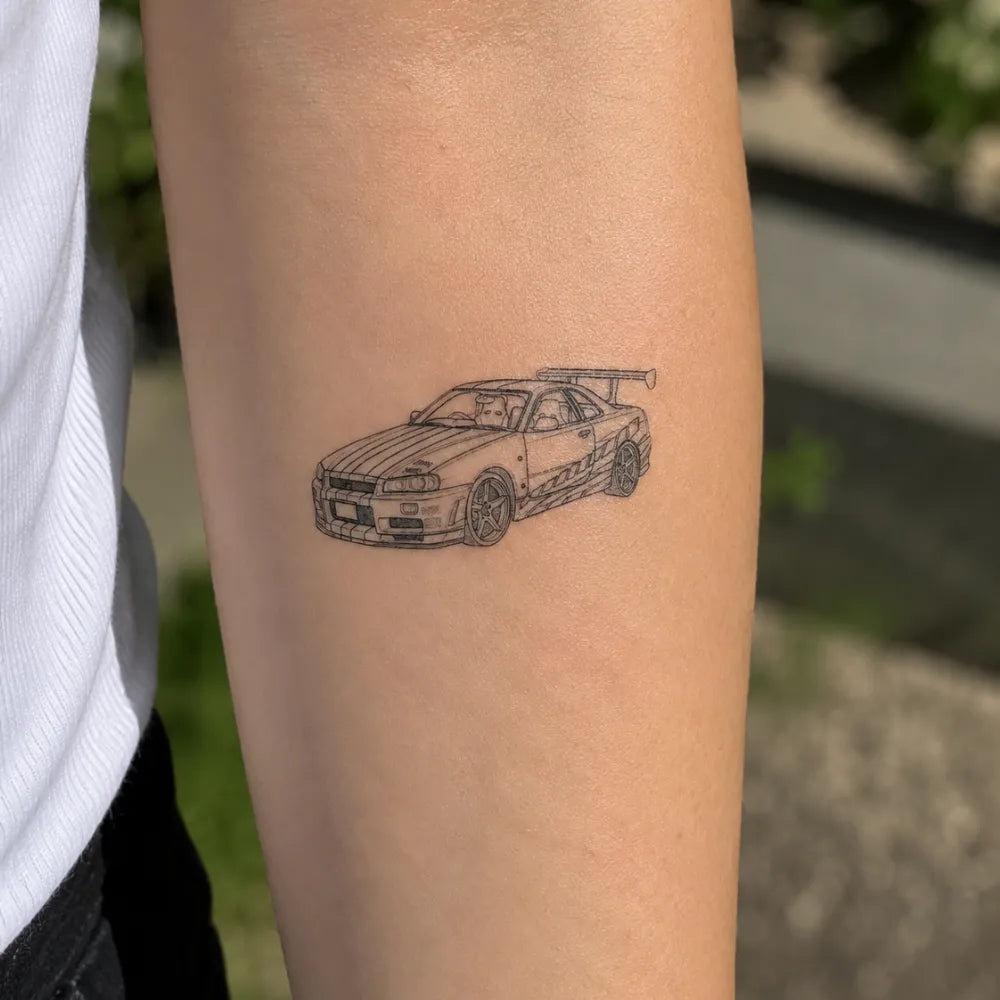 SafeTatt — At Full Throttle · fotografie tetování na kůži