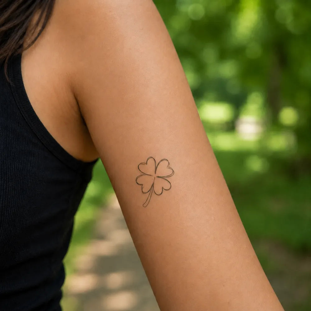 SafeTatt — Lucky Charm · fotografie tetování na kůži