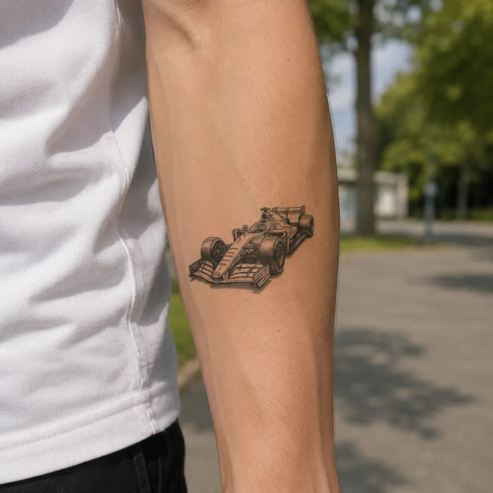 SafeTatt — F1 · fotografie tetování na kůži