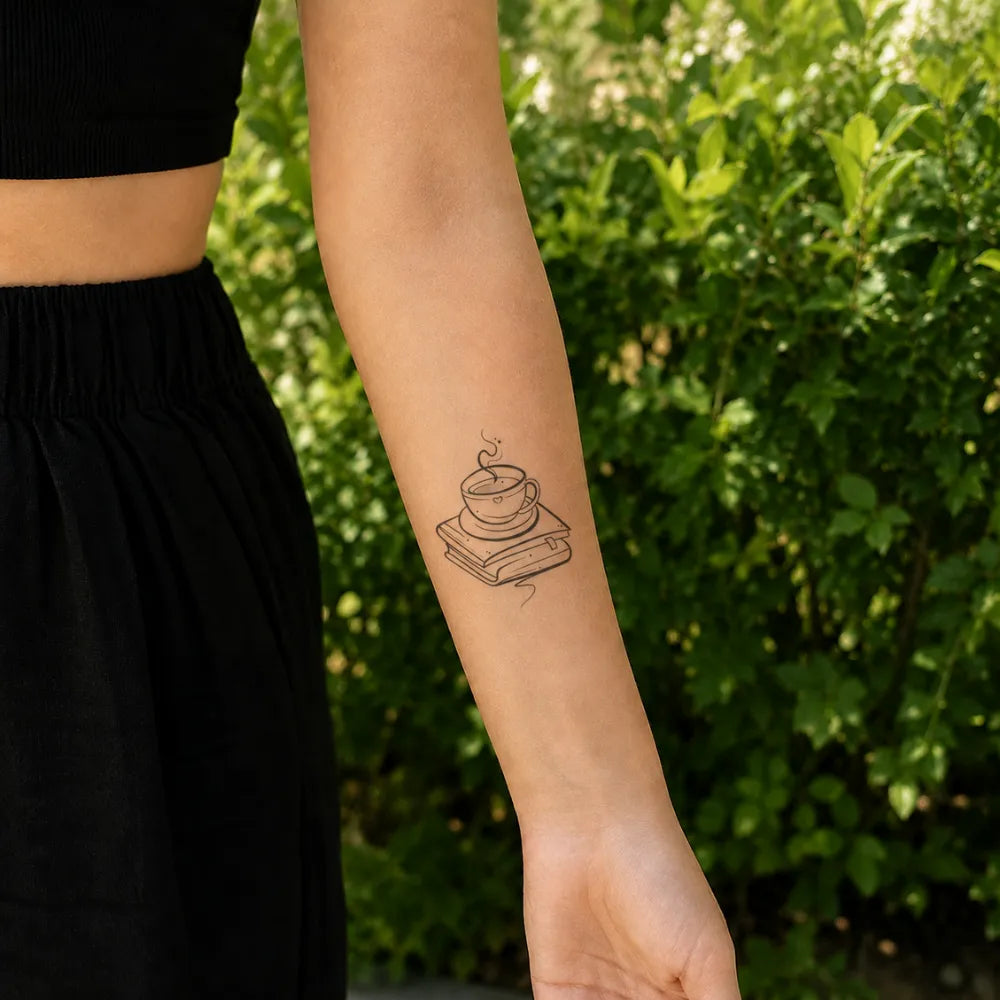 SafeTatt — Coffee Morning · fotografie tetování na kůži